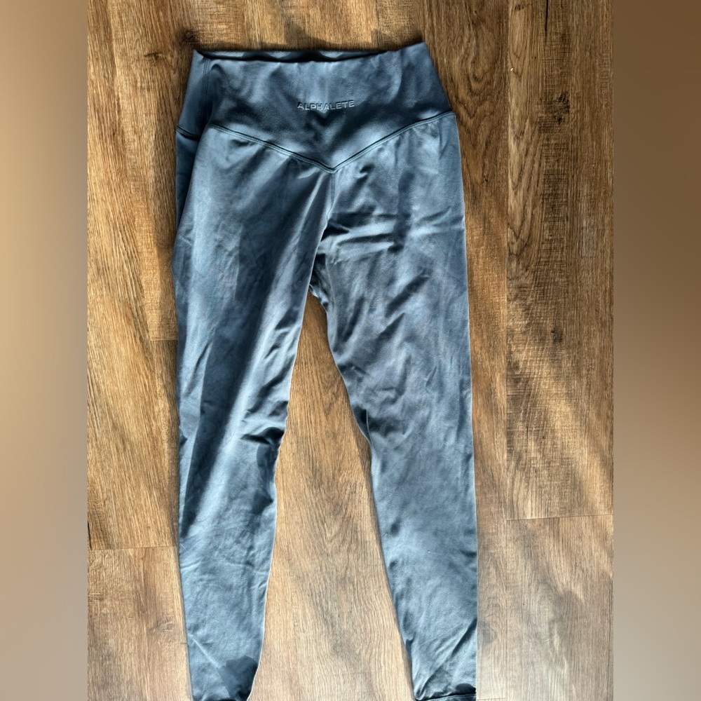 Alphalete Navy Leggings Medium